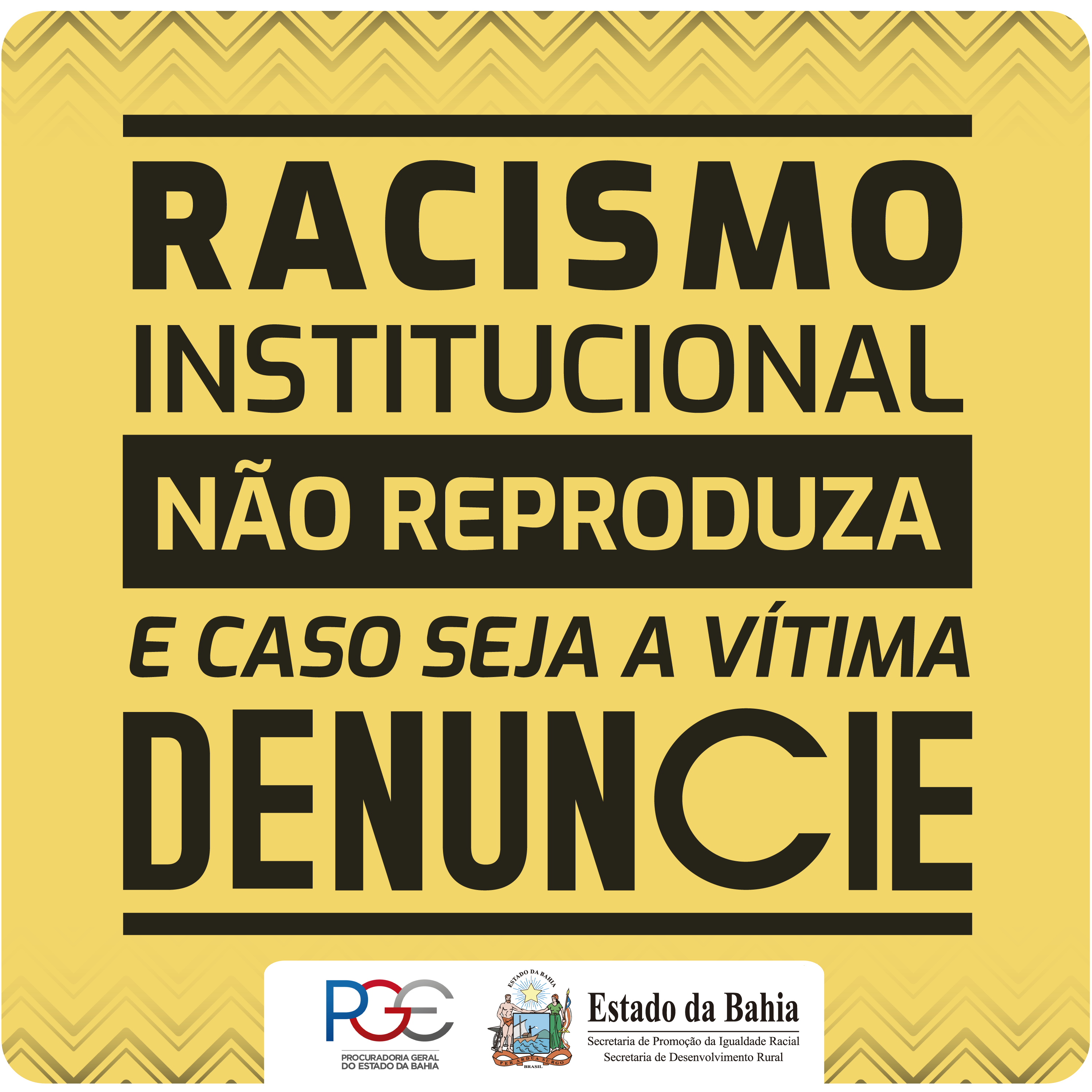 SDR adere à campanha de combate ao Racismo Institucional